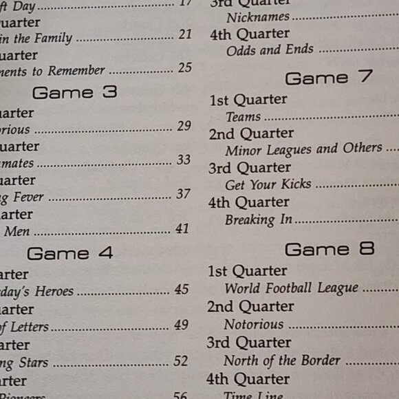 Pro Football Trivia More Than 950 NFL Questions by Bob Gill Softcover Book.... - Picture 9 of 16